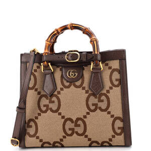 Gucci Diana Nm Bamboo Handle Tote Jumbo #238904G23B